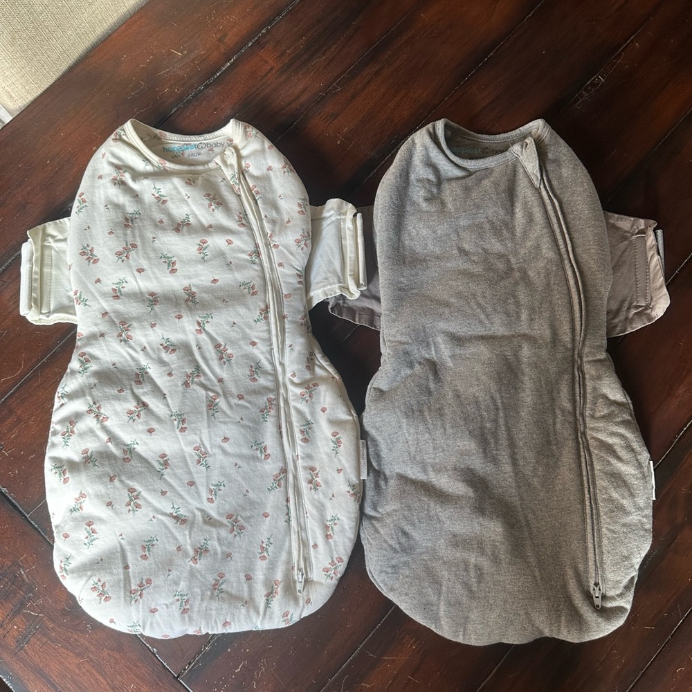SNOO Floral and Gray COMFORTER Sleep Sacks